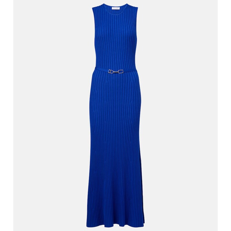 Gabriela Hearst Meier wool and cashmere midi dress