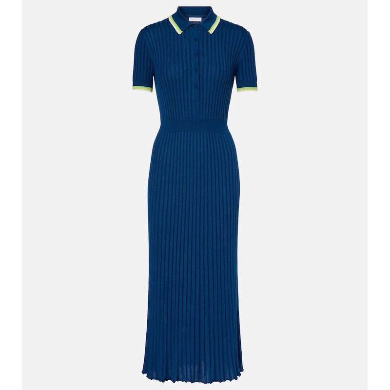 Gabriela Hearst Eyot cashmere and silk midi dress