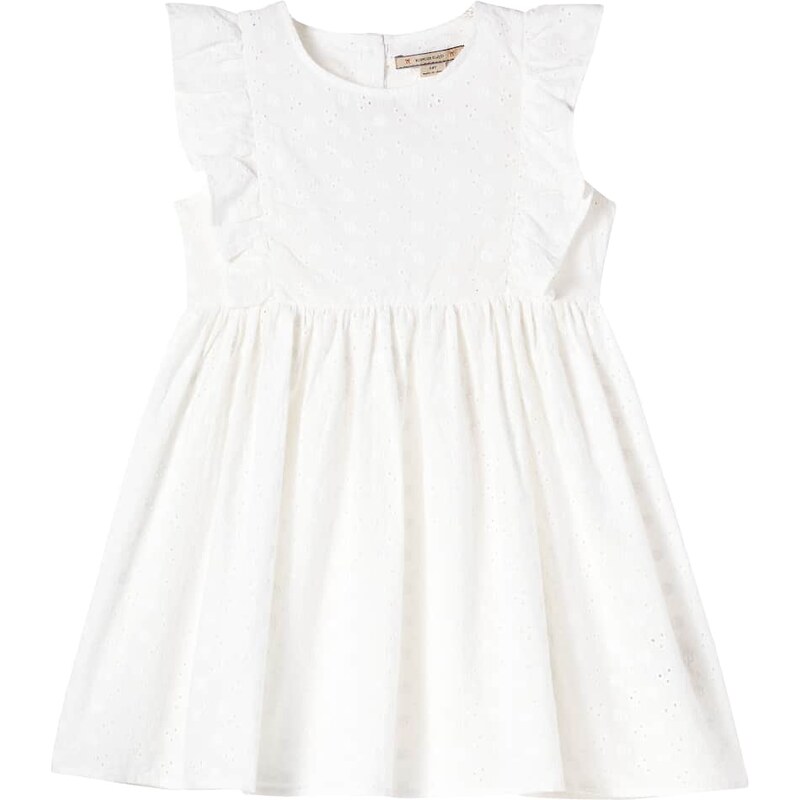 Konges Sløjd Lacey ruffled cotton dress