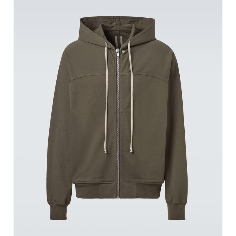 Rick Owens Cotton jersey hoodie