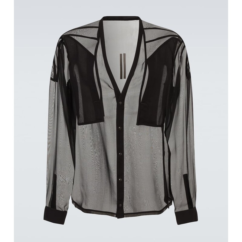 Rick Owens Sheer silk shirt