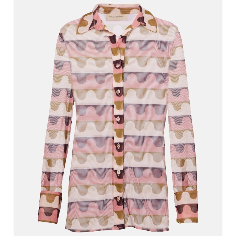Adriana Degreas Giardino printed shirt