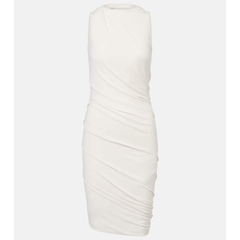 Rick Owens Lilies Luna gathered midi dress