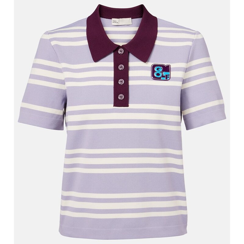 Tory Burch Striped polo shirt