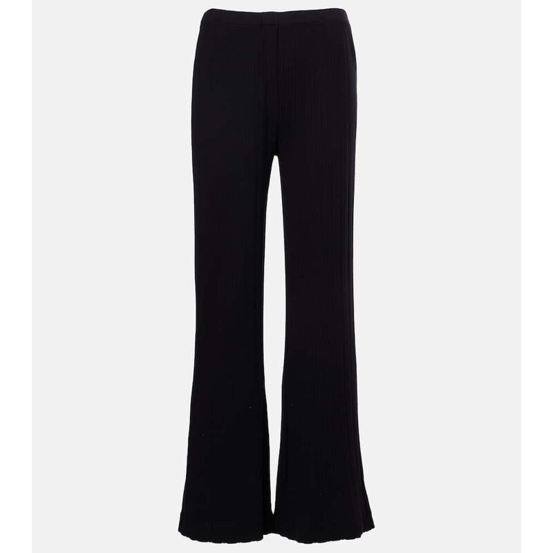 Velvet Alemi pointelle straight pants