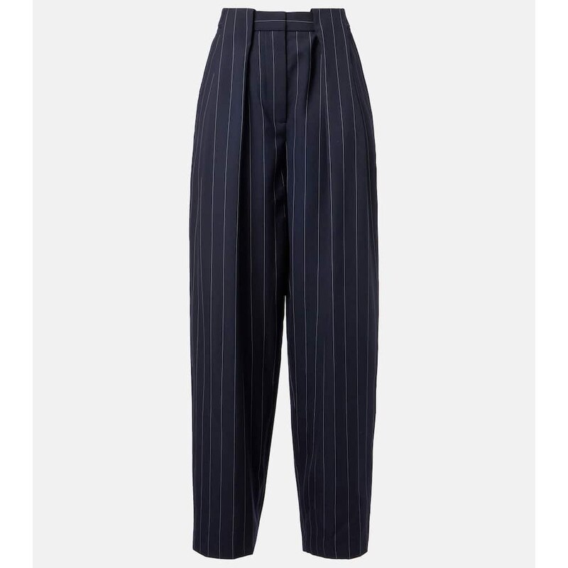 Stella McCartney Pinstripe wool tapered pants