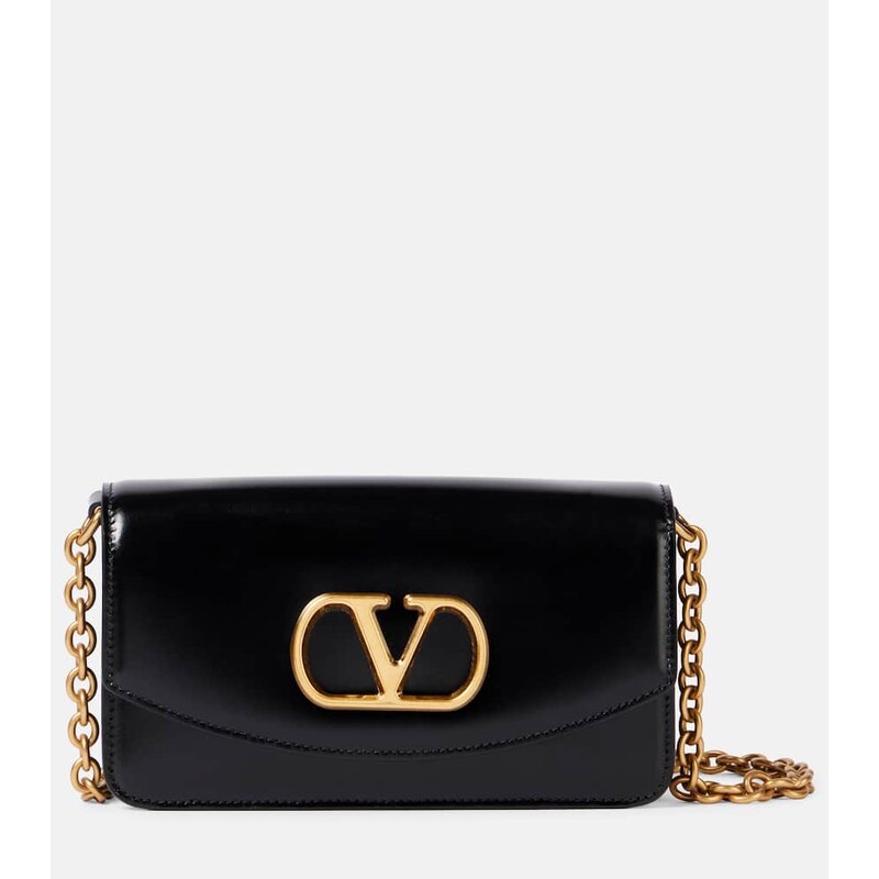 Valentino Garavani Vain Small leather clutch