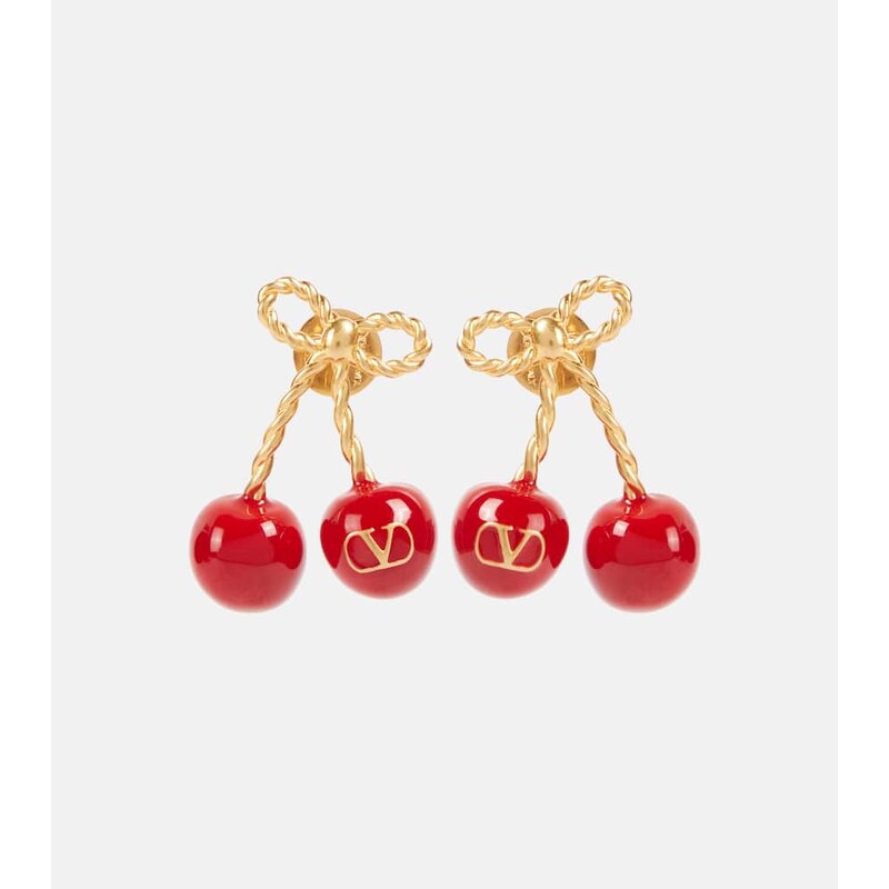 Valentino Chez Valentino Cherryfic earrings