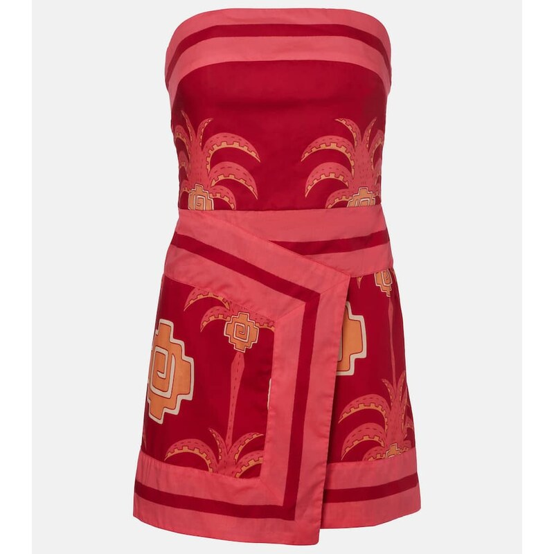 Johanna Ortiz Raiz printed cotton minidress