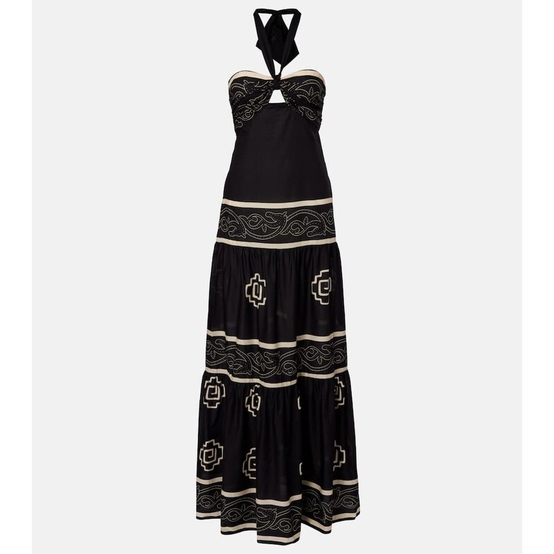Johanna Ortiz Orilla Del Mar cotton poplin maxi dress
