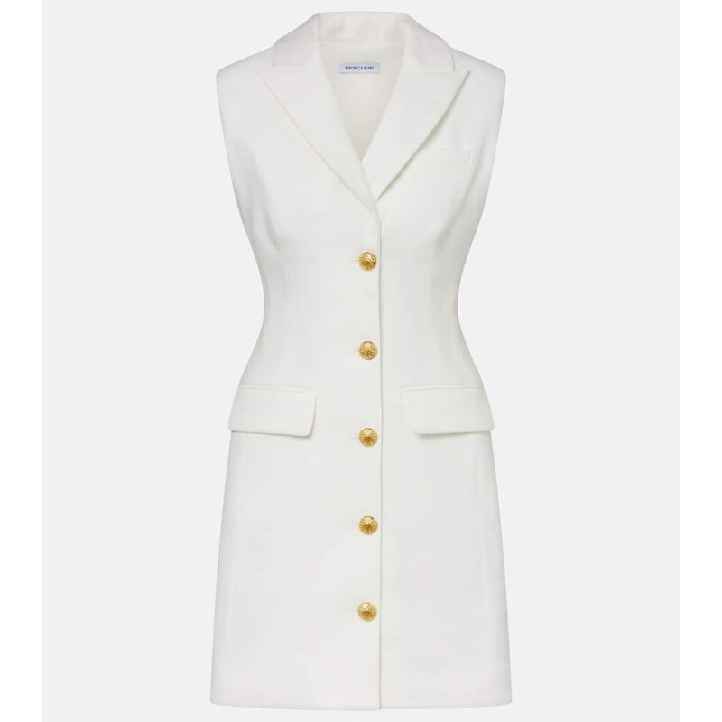 Veronica Beard Fairfax linen-blend minidress