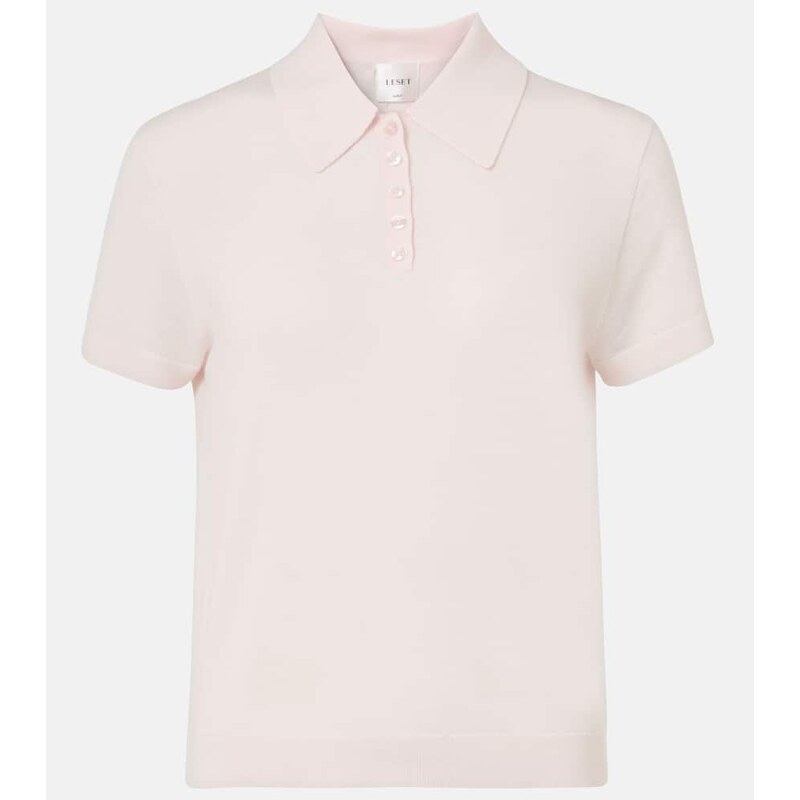 Leset James wool polo shirt