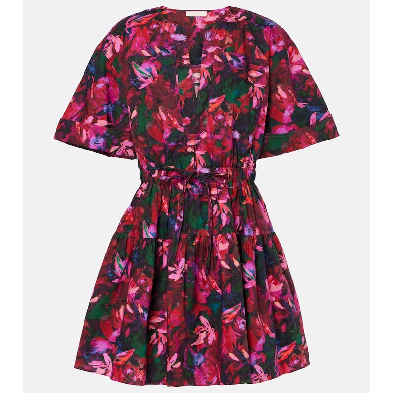 Ulla Johnson Nadira floral cotton minidress