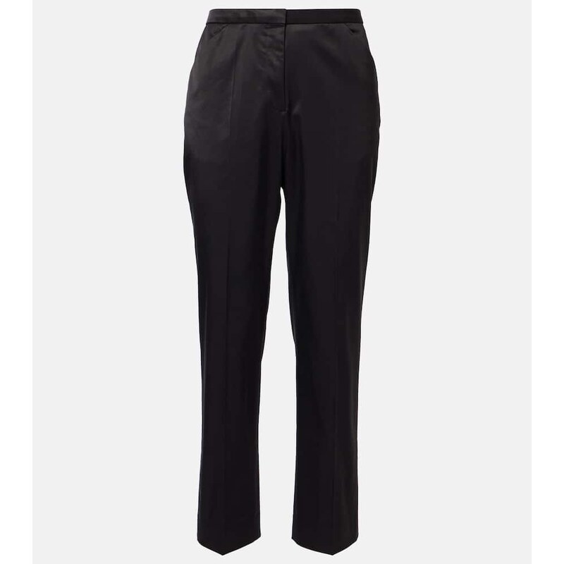 Toteme Cotton-blend straight pants