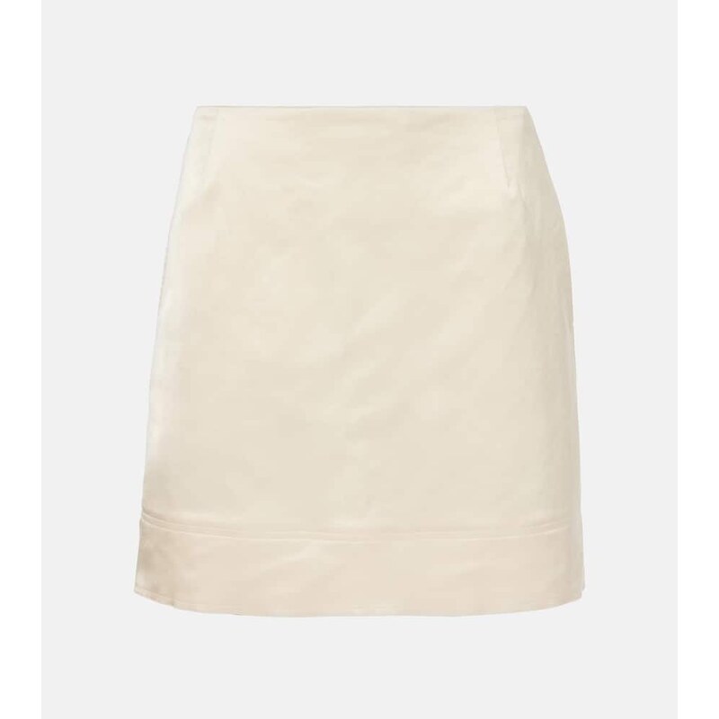 Toteme Cotton-blend crÃªpe miniskirt