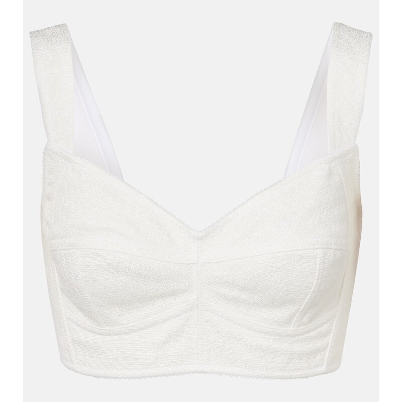 Dolce&Gabbana Scalloped bra top