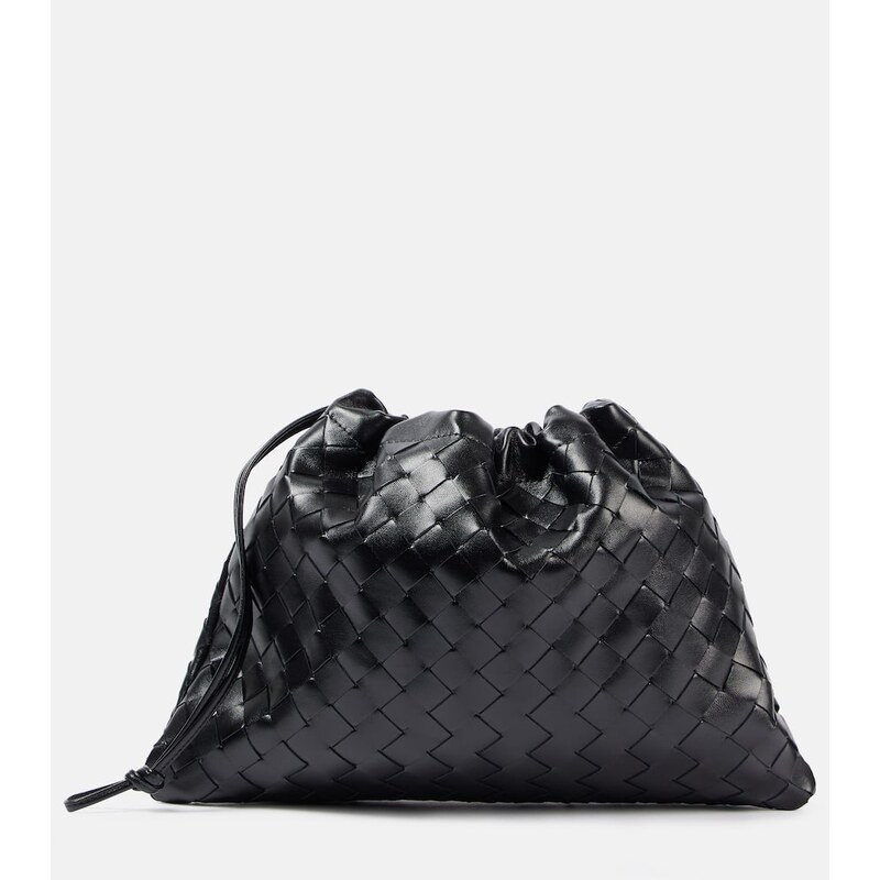 Bottega Veneta Dustbag Intrecciato leather clutch