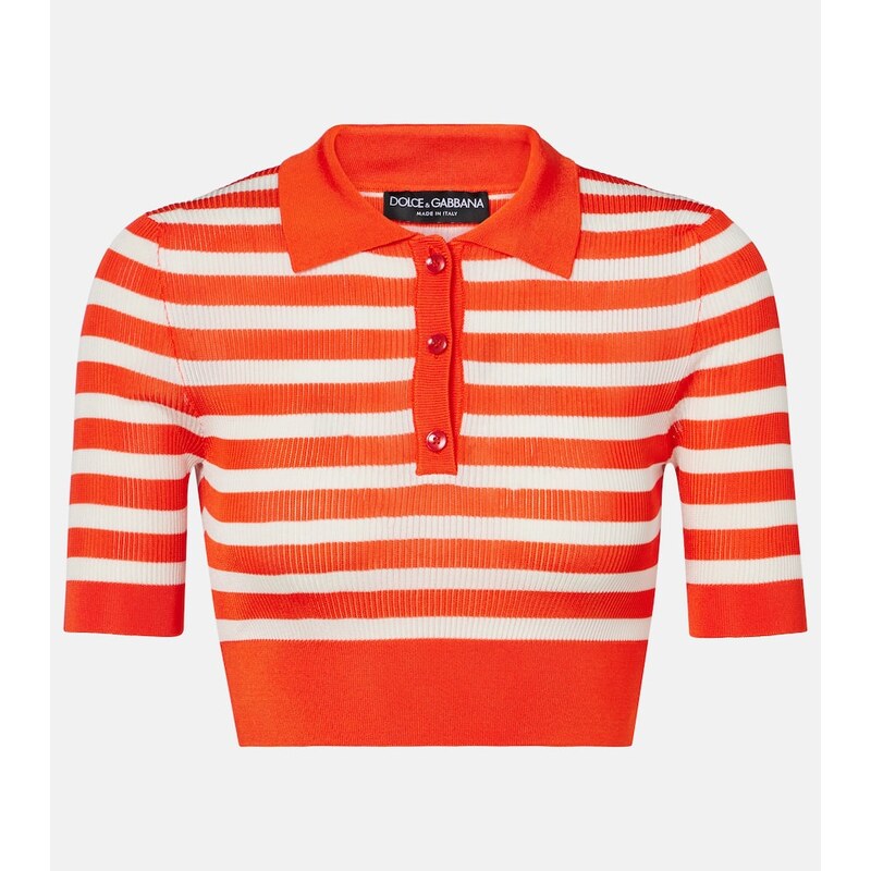 Dolce&Gabbana Striped polo shirt