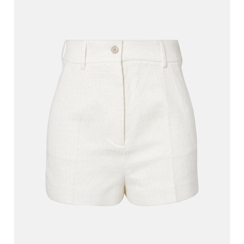 Dolce&Gabbana Cotton and linen-blend shorts