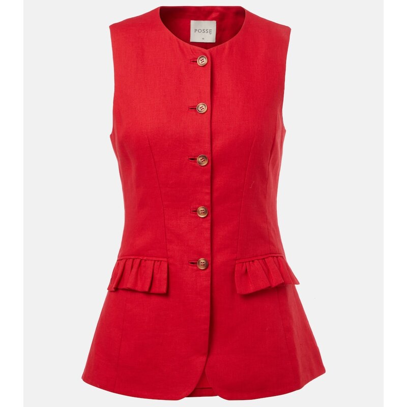 Posse Matilda linen vest