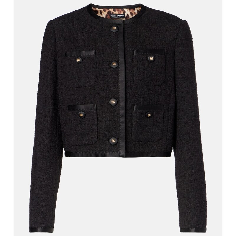 Dolce&Gabbana DG cotton-blend jacket