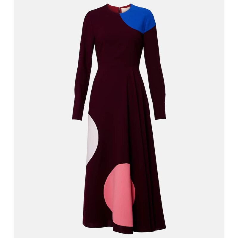 Roksanda Withiel printed crÃªpe midi dress