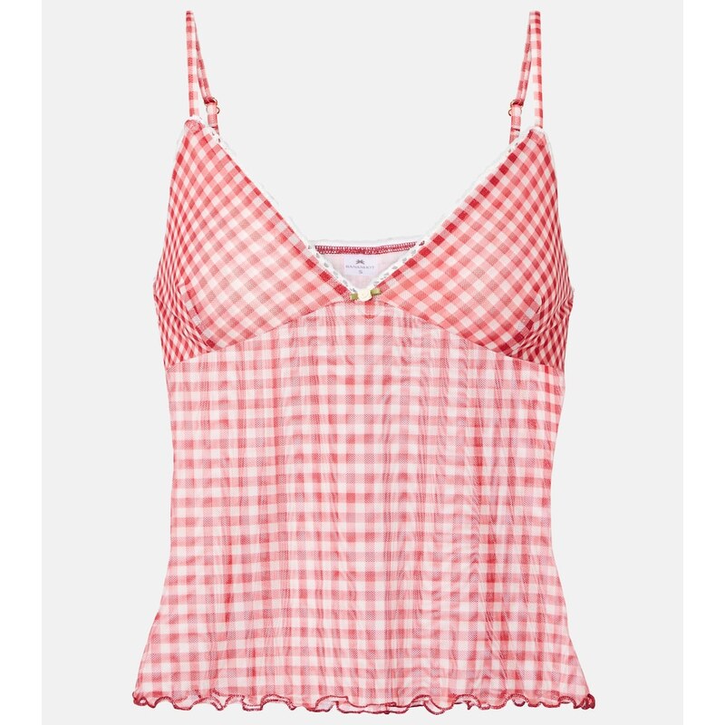 Bananhot Solay gingham tank top