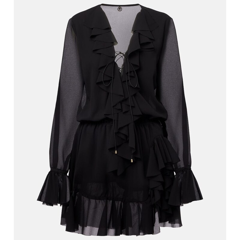 Bananhot Bellen ruffled minidress