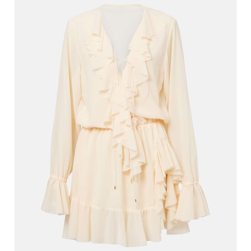 Bananhot Bellen ruffled minidress