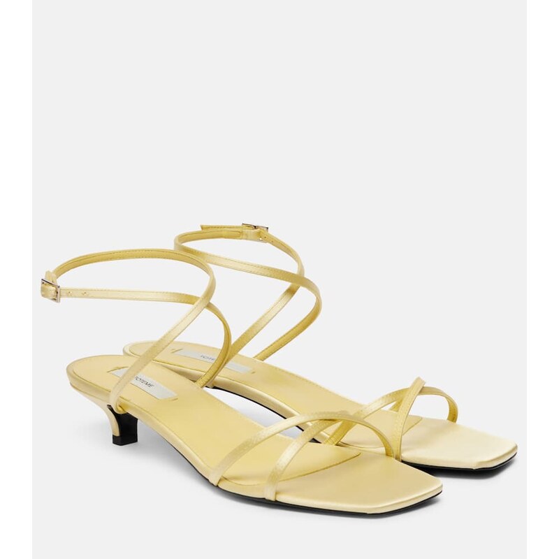 Toteme Satin sandals