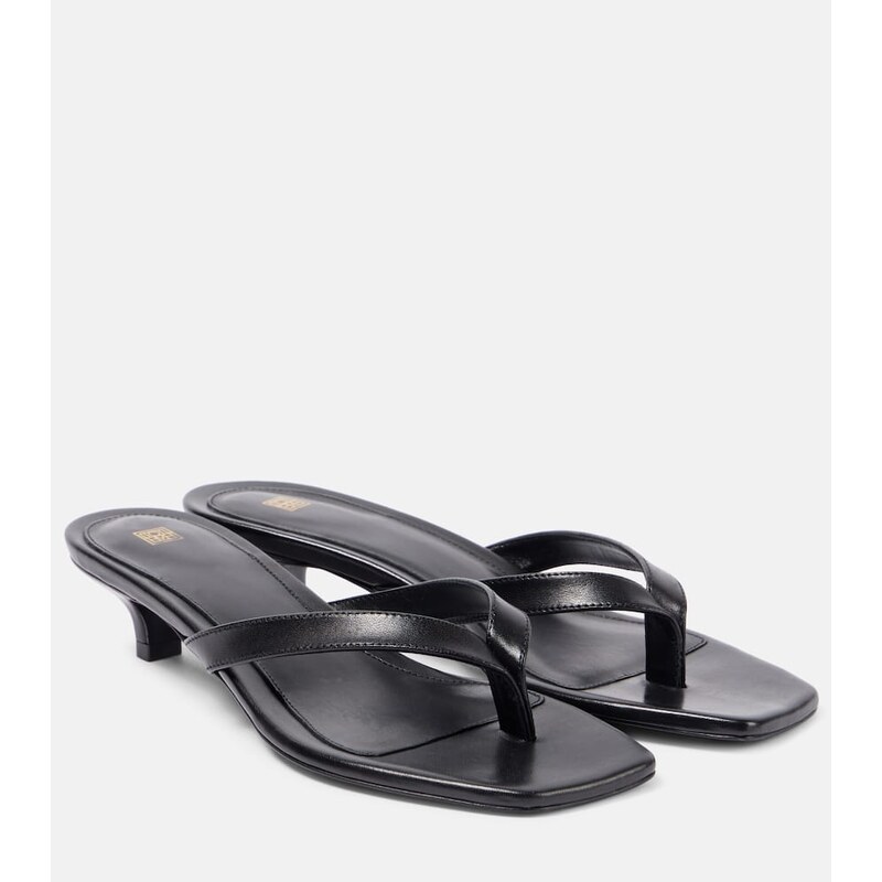 Toteme Leather thong sandals