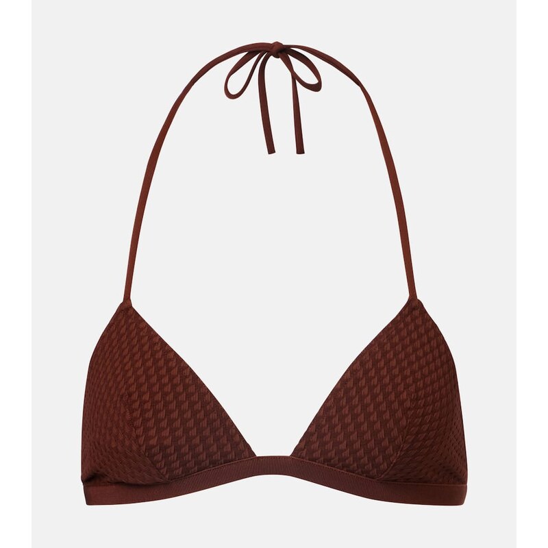 Eres Extra jacquard bikini top