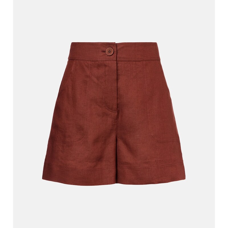 Eres Correct linen shorts