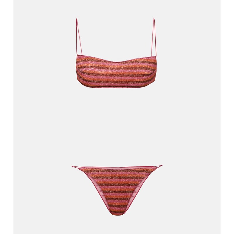 Oséree Lumière striped bikini