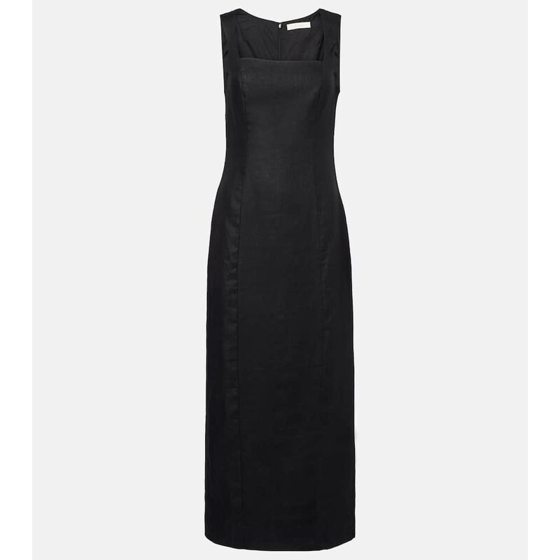 Faithfull Felice linen midi dress