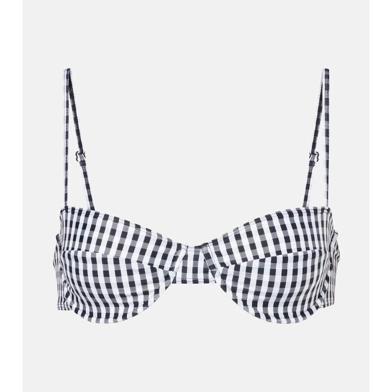 Faithfull Farrah gingham bikini top