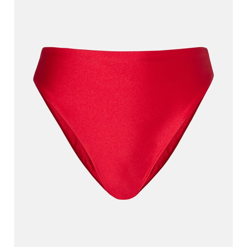 Jade Swim Incline high-rise bikini bottoms