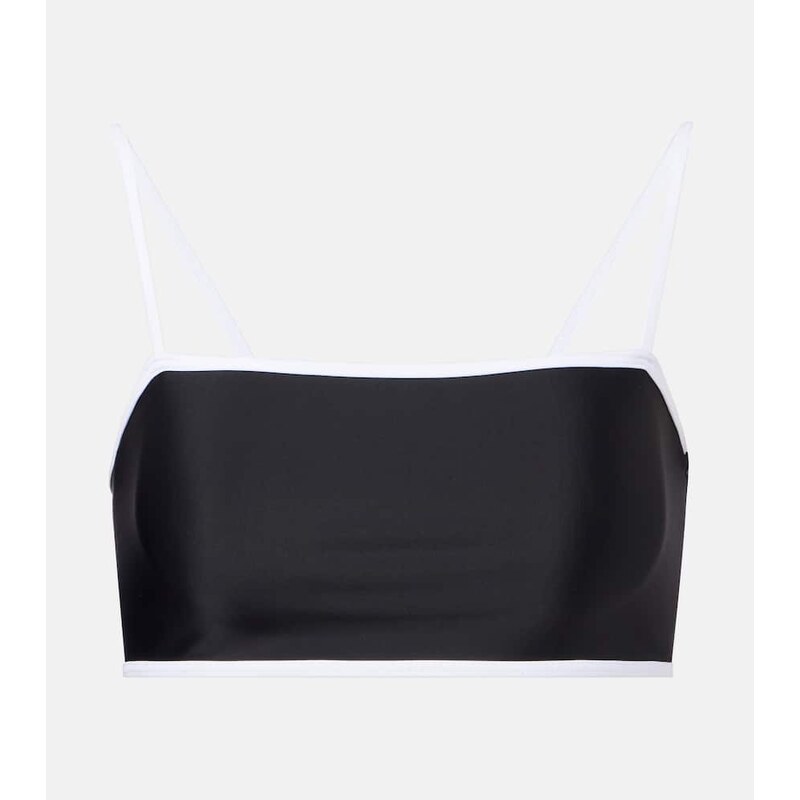 Jade Swim Striped bikini top