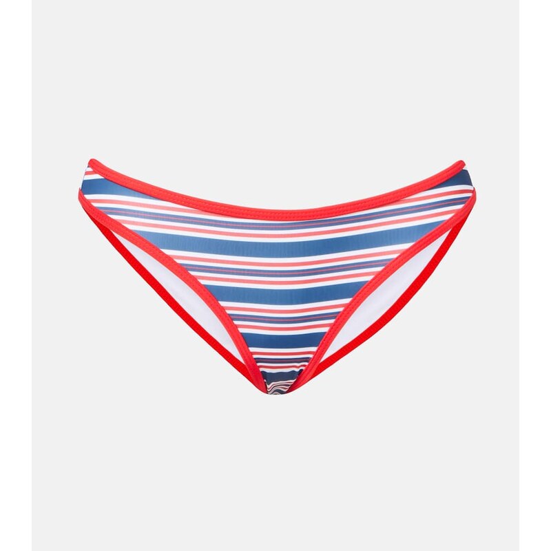 Jade Swim Most Wanted striped bikini bottoms