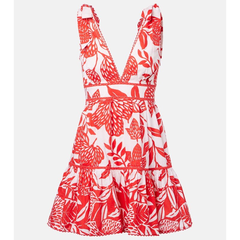 Poupette St Barth Cara cotton minidress