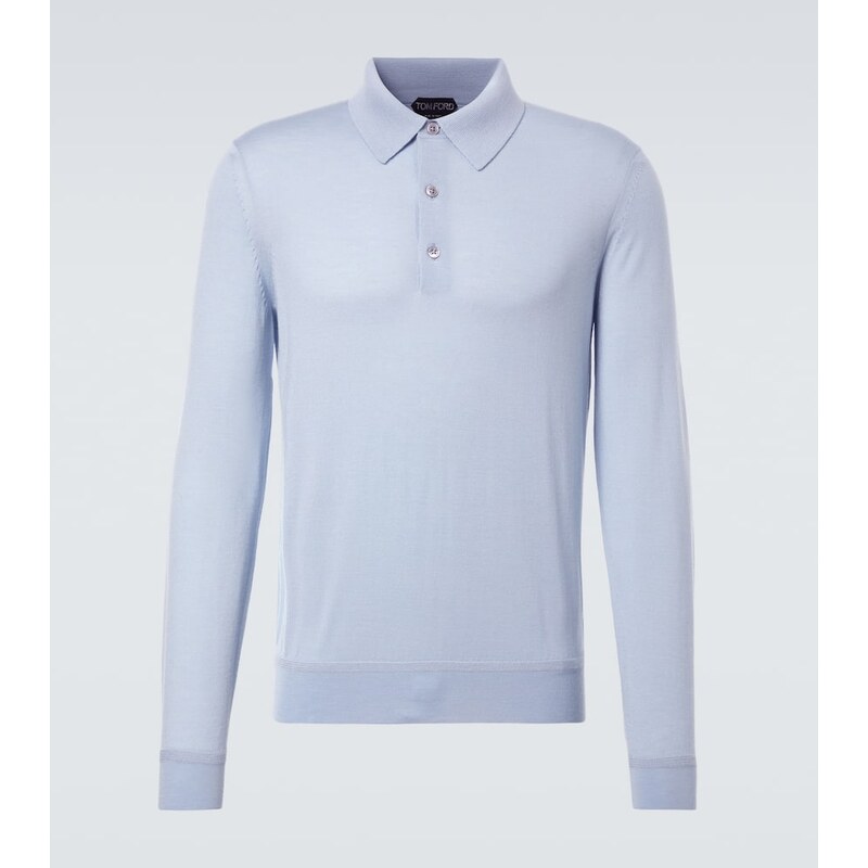 Tom Ford Cashmere and silk polo sweater