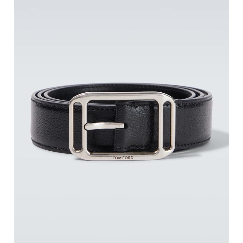 Pásek z kůže od Tom Ford, černá barva