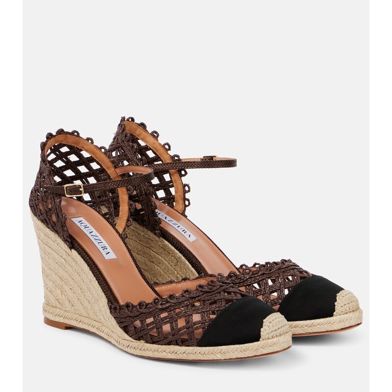 Aquazzura Sunburst 100 espadrille wedges