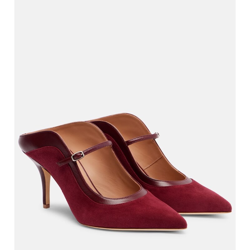 Malone Souliers Delphi 70 suede mules