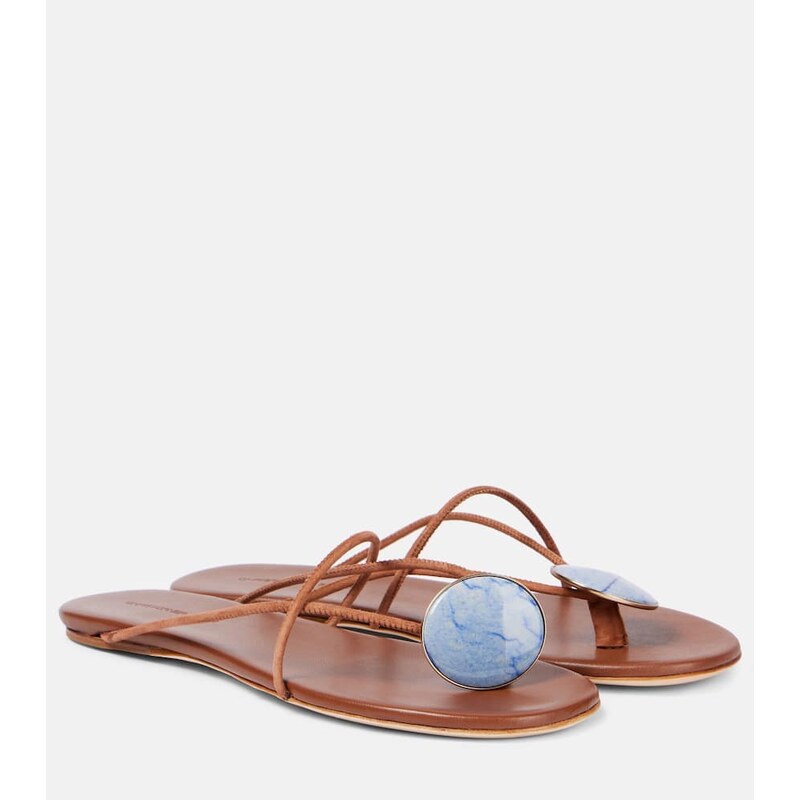 Christopher Esber Doma embellished thong sandals