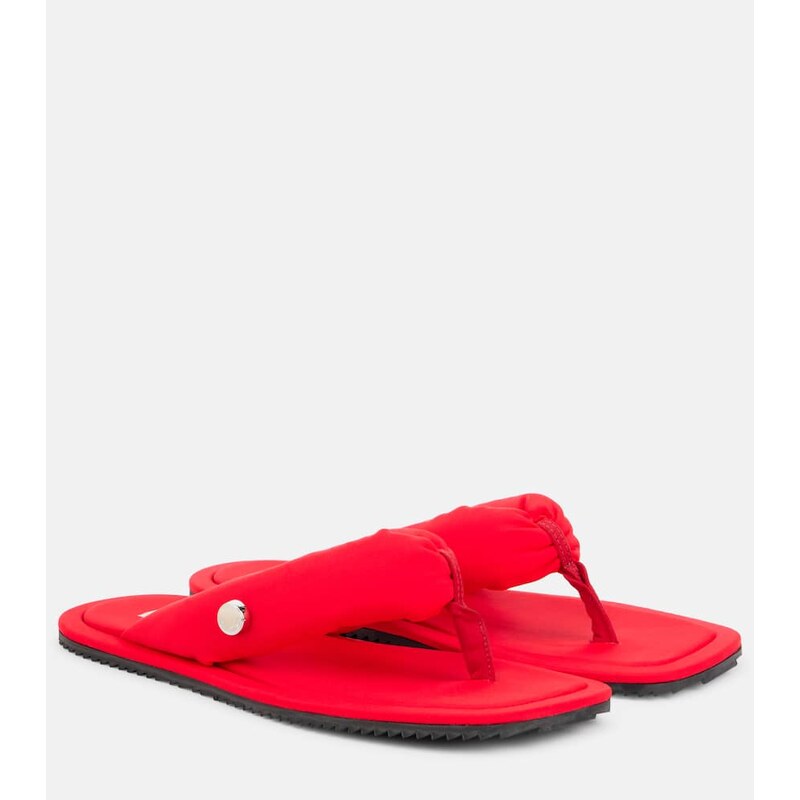 The Attico Indie canvas thong sandals