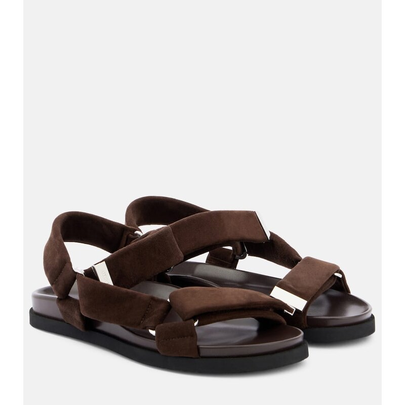 The Attico Salinas suede sandals