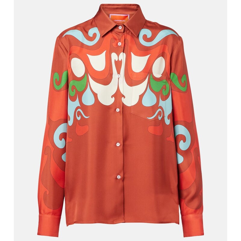 La DoubleJ Boy silk twill shirt