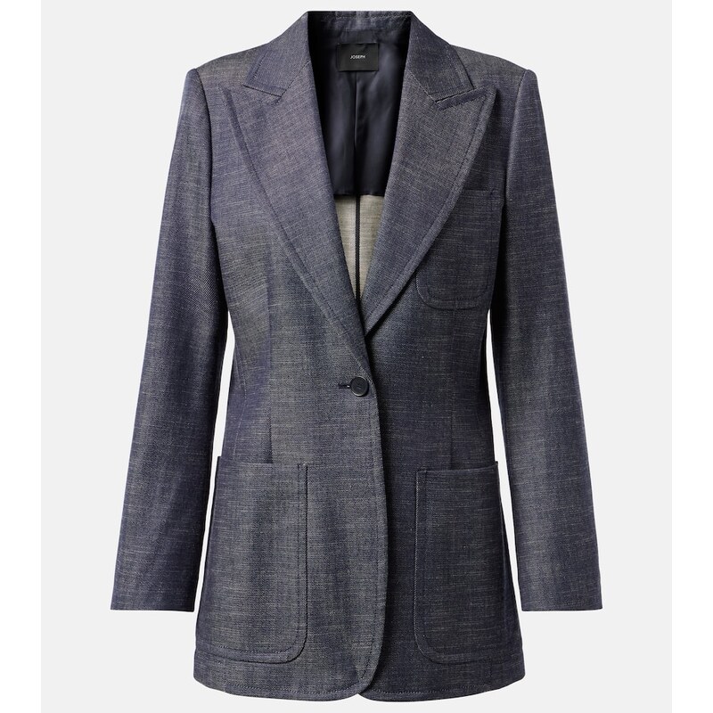 Joseph Cassini wool and cotton blazer