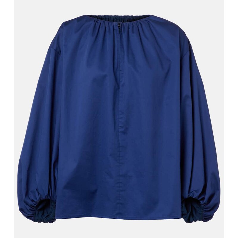 Joseph Puff-sleeve cotton blouse